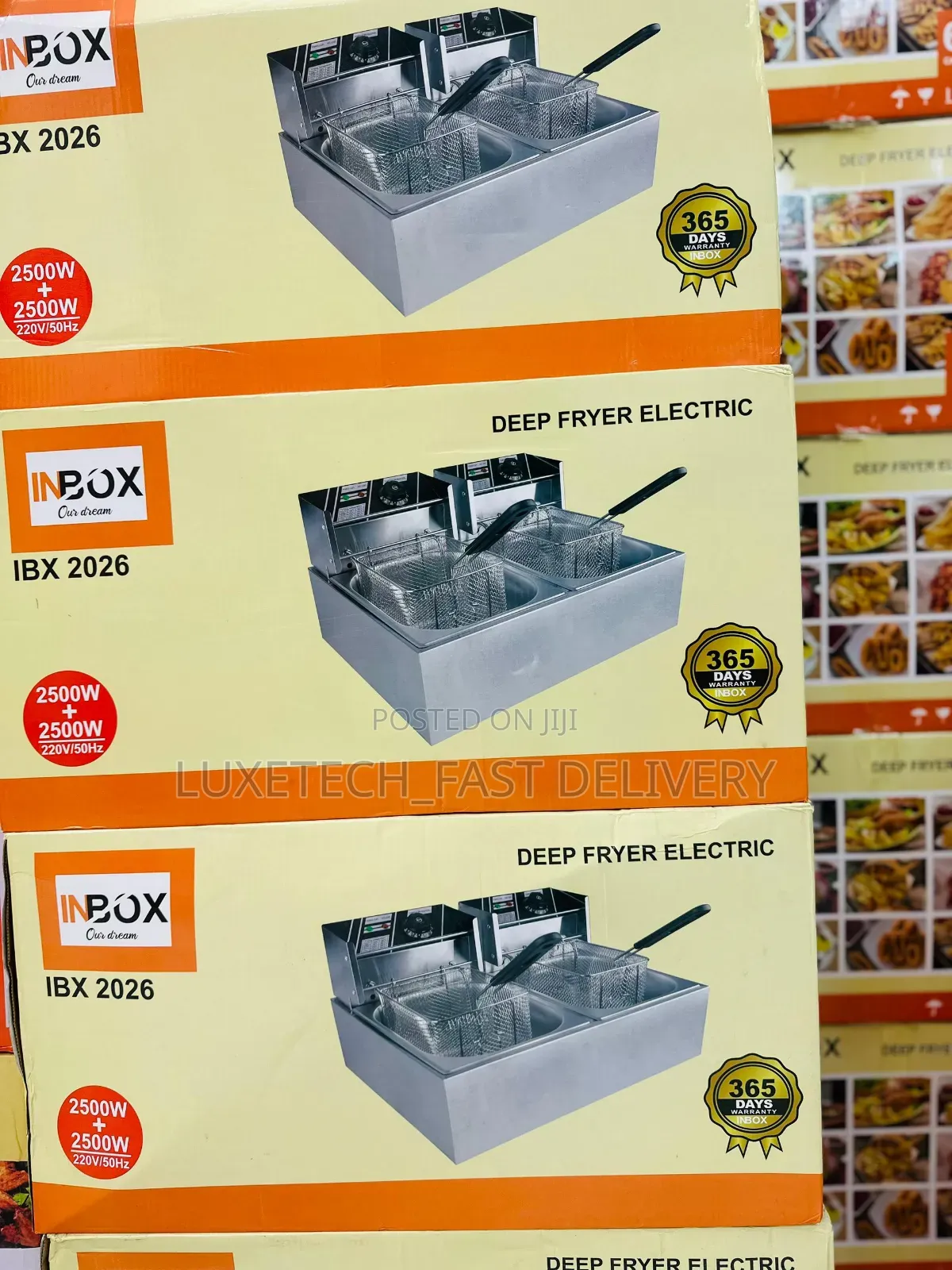 Inbox Electric Deep Fryer 12 Liters