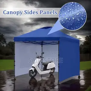 Large Fixed Outdoor Folding 10' X 10' Canopy Tent Gazebo With W