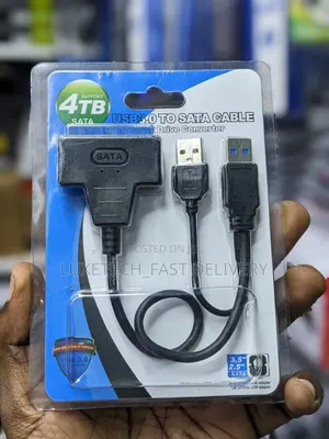 Usb 3.0 to Sata Cable Adapter (Sata Interface to a Usb 3.0 Interface)