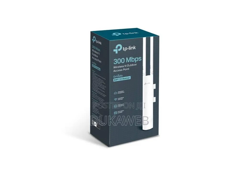 Tp-Link Eap110-Outdoor 300 MBPS Weatherproof Access Point – Brand New
