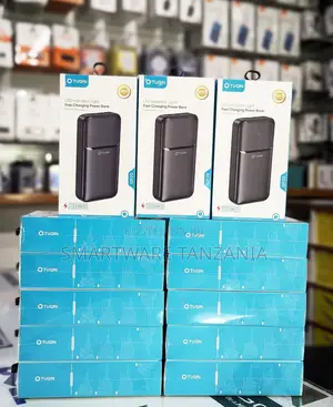 Qtuqin Power Bank 20000mah Fast Charging Led Portable Battery Pack