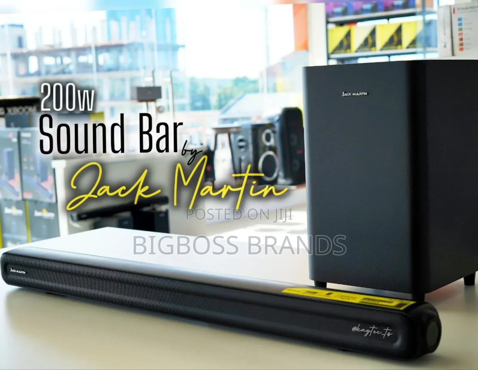 Jack Martin Sound Bar 200 Watts