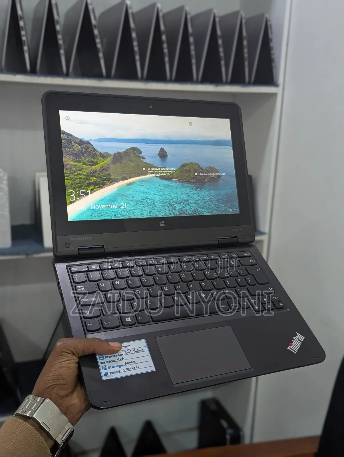 New Laptop Lenovo Thinkpad X1 Yoga 4GB Intel Pentium HDD 500GB