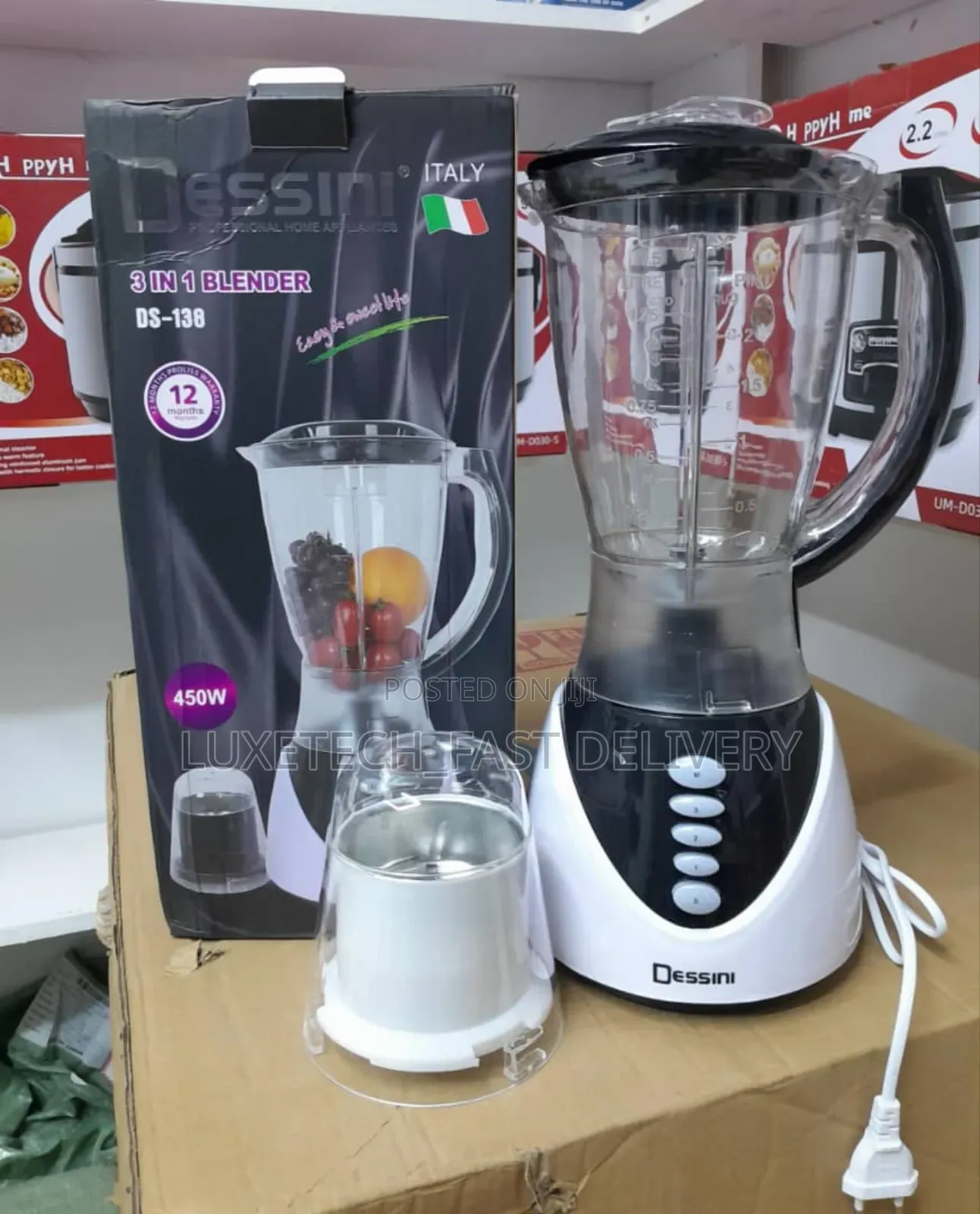 Dessini Electric Blender 1.5 Litres