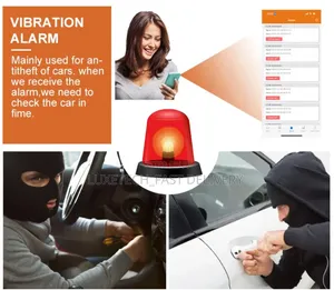 TrackTok GPS Tracker With Remote Engine Cut-Off, SOS Alarm, Anti-Theft