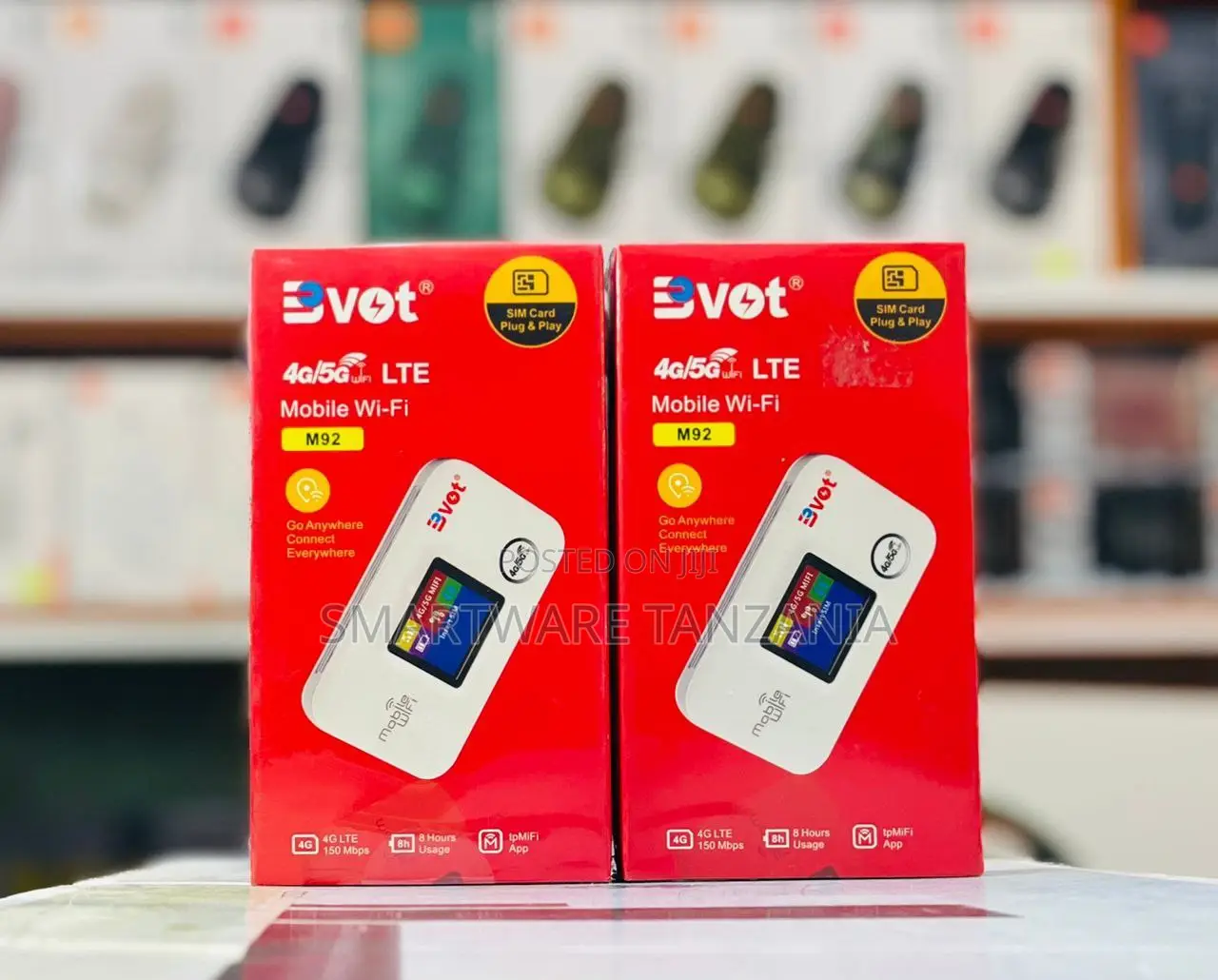 Evot M92 4g 5g Lte Mobile Wifi Hotspot Router Portable 150mbps