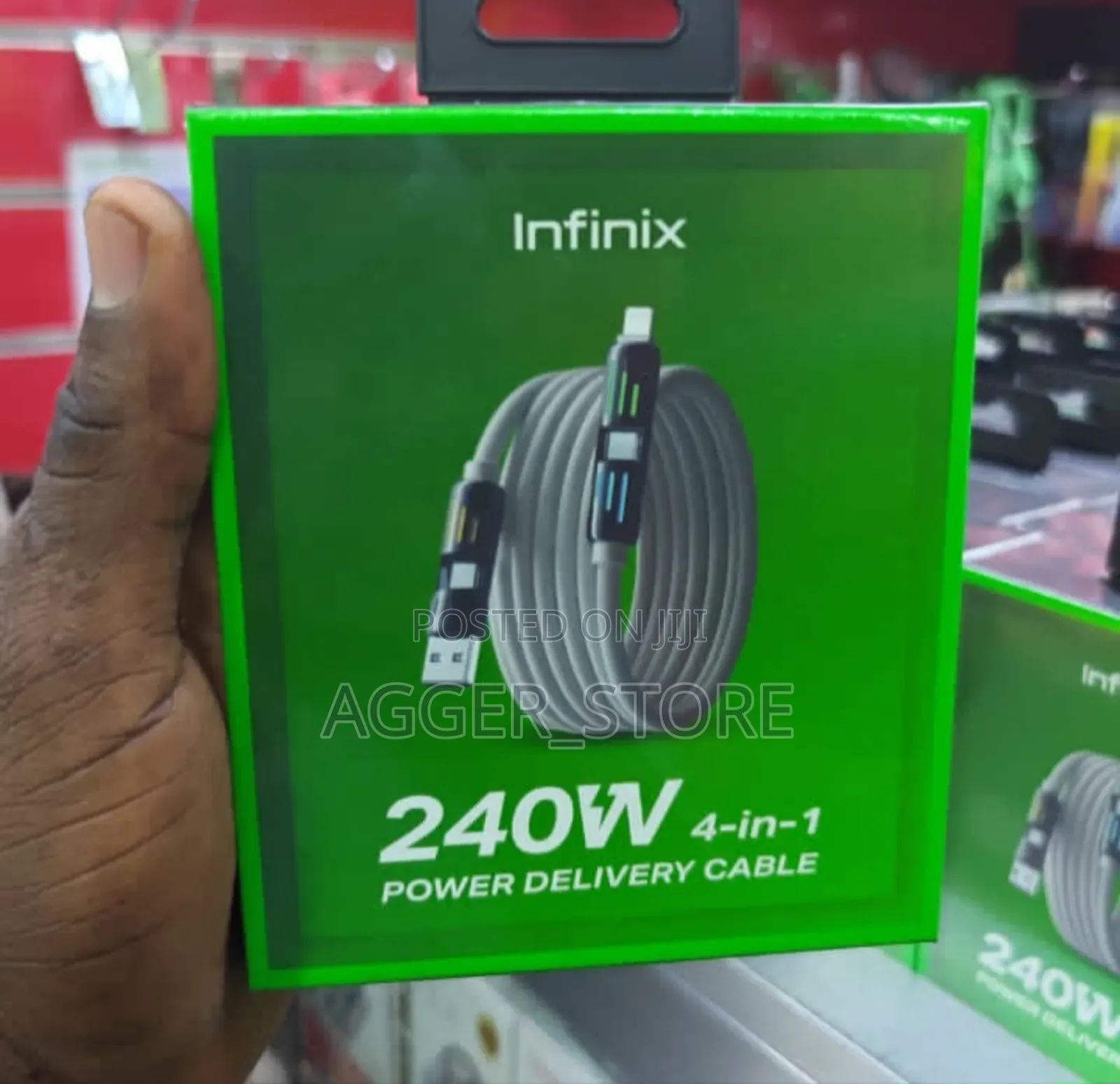 Infinix 240watts 4 in 1 Power Delivery Cable