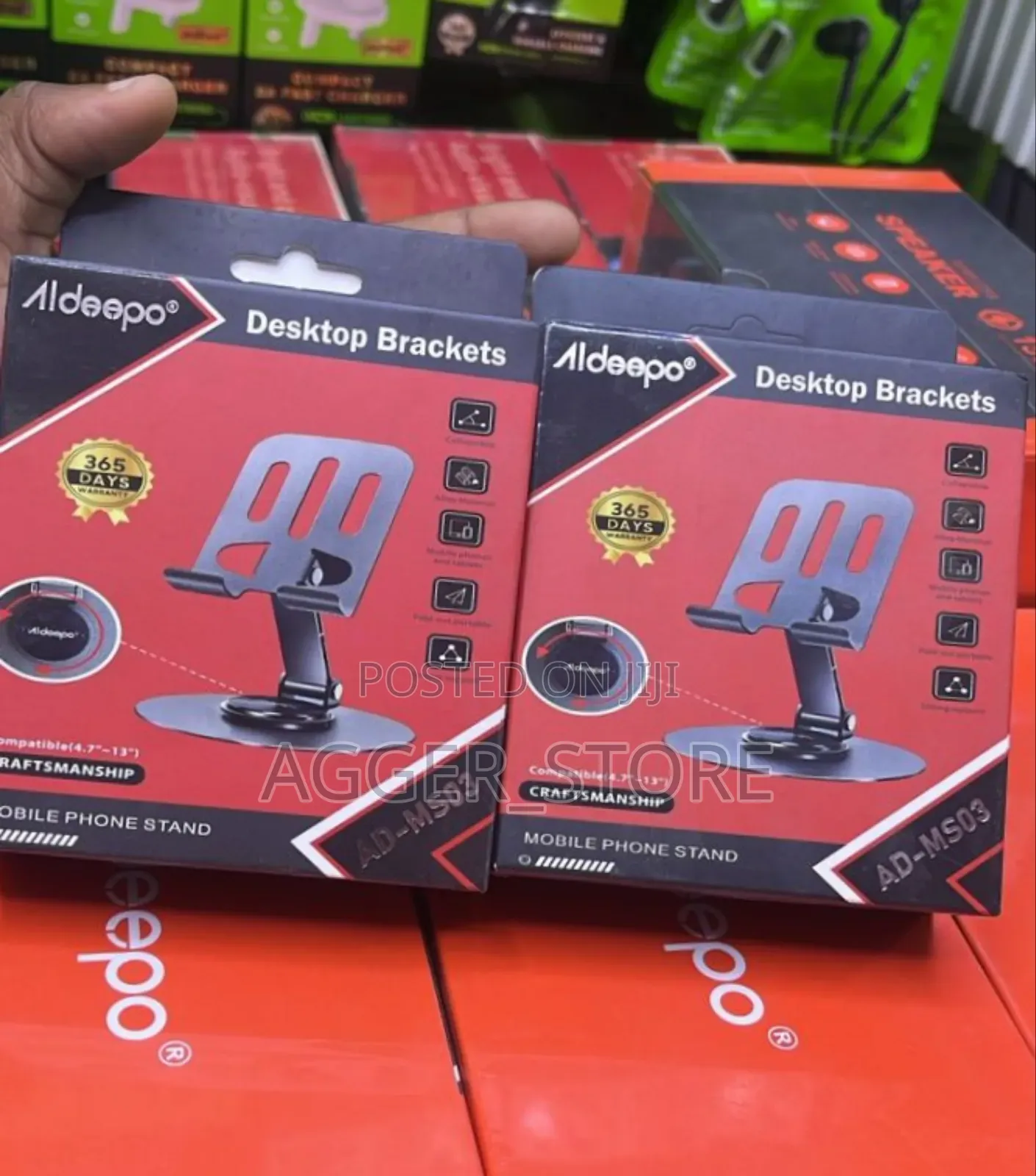 Aldeepo Heavy Duty Phone Holder /Stand