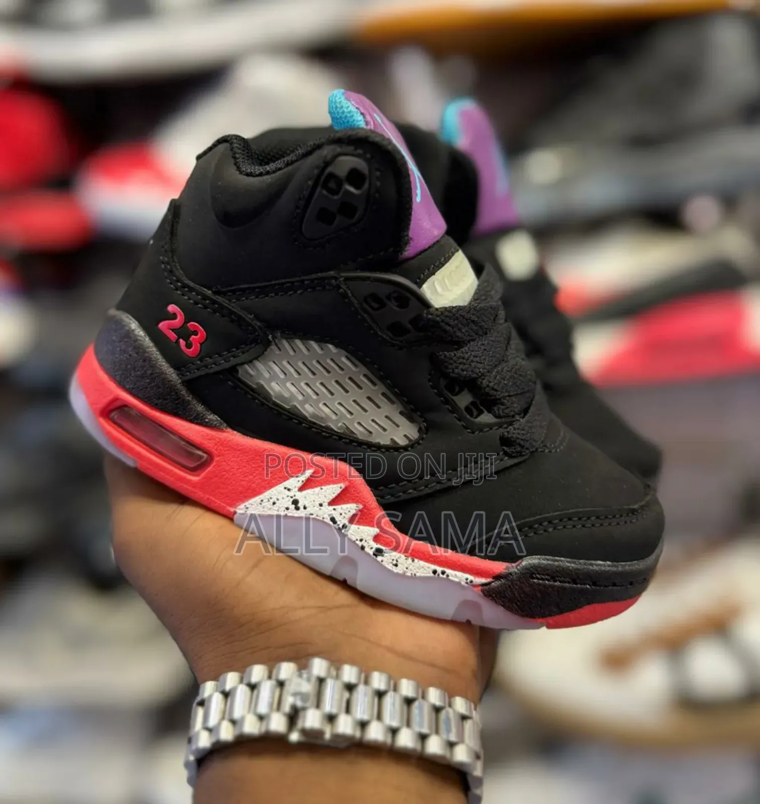 Boys Jordan 23 Pure Leather for Our Kids