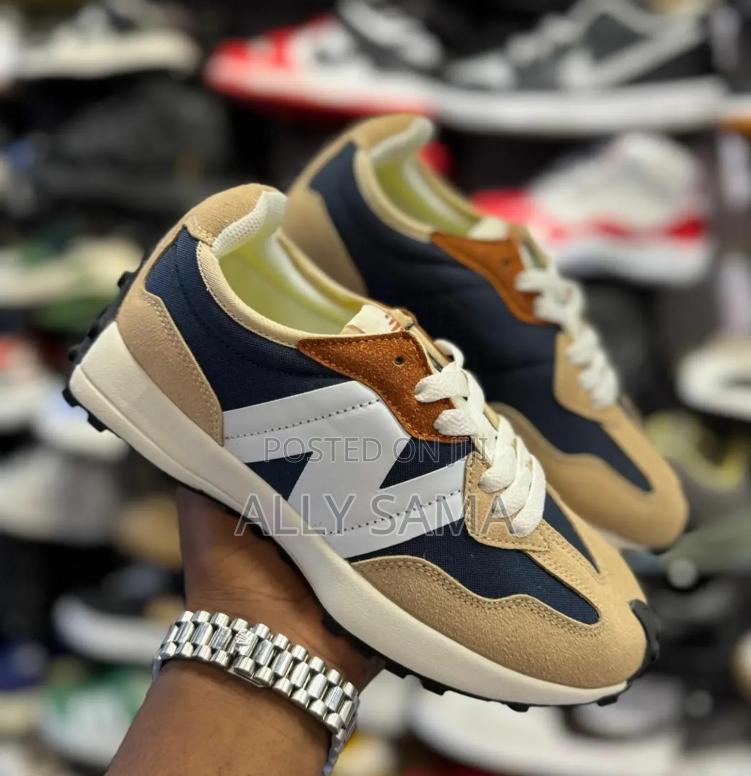 Boy Sneakers New Balance Material Leather Canvas