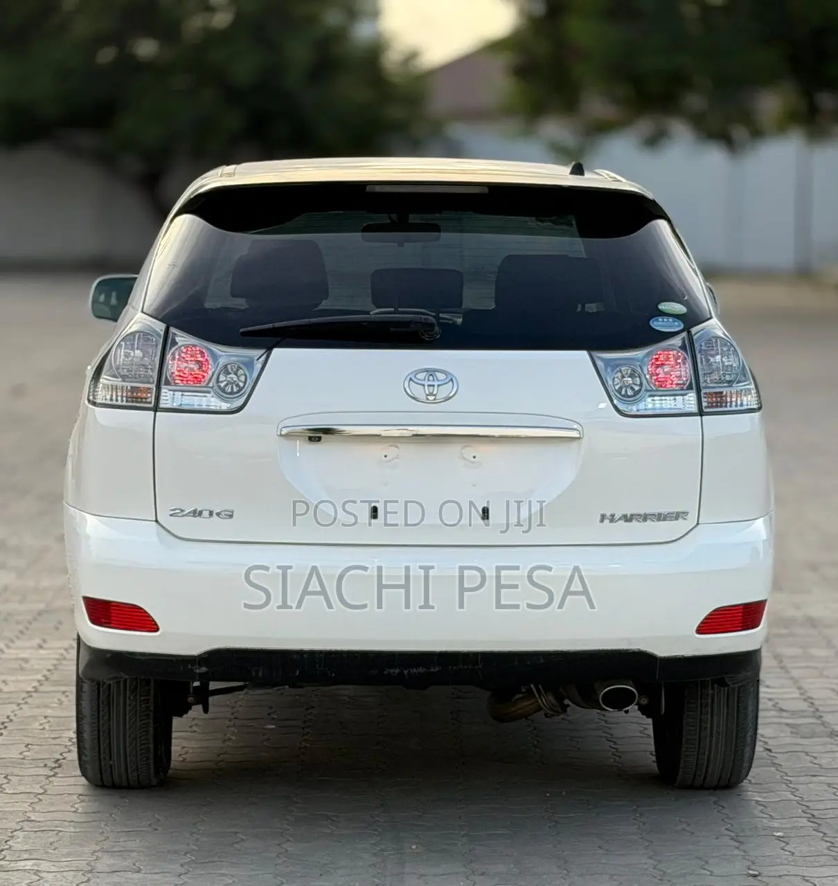 Toyota Harrier 2007 White