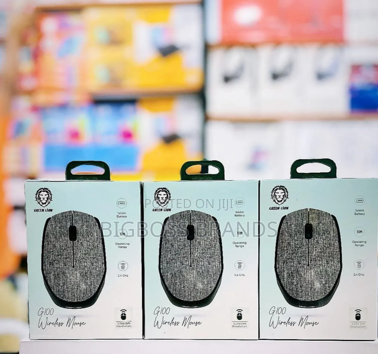 Green Lion Fabric Mouse G100 [Wireless]