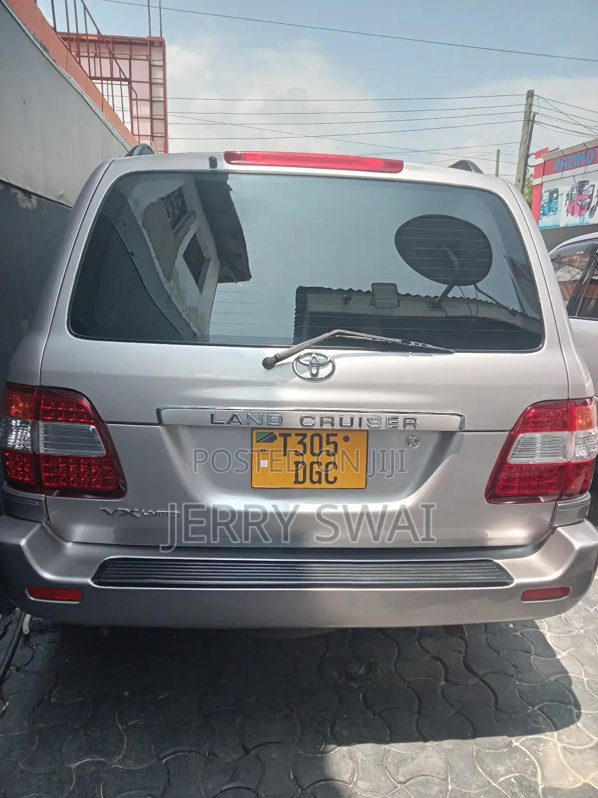 Toyota Land Cruiser 2003 Brown