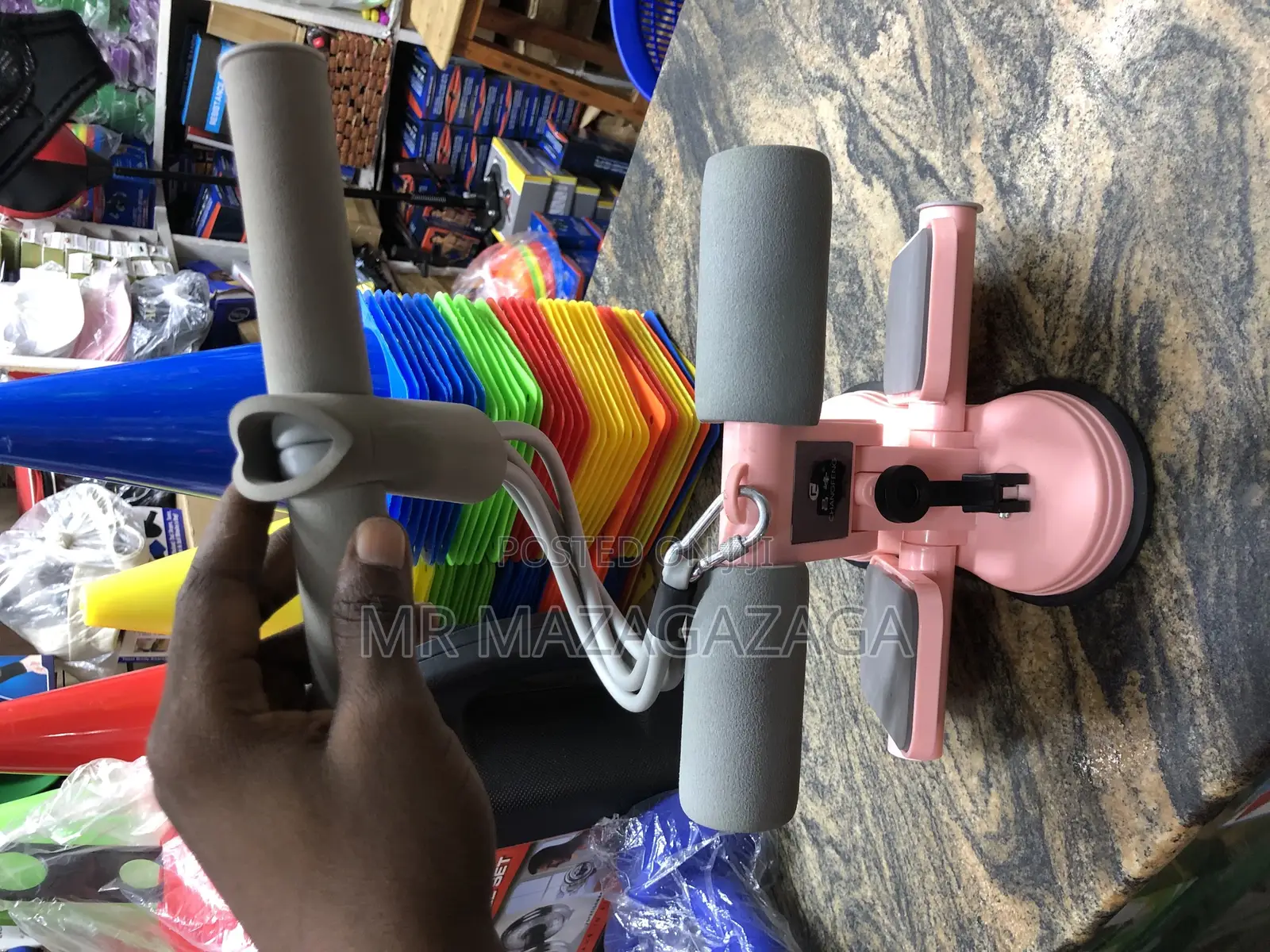 Sit-Up Suction Exerciser