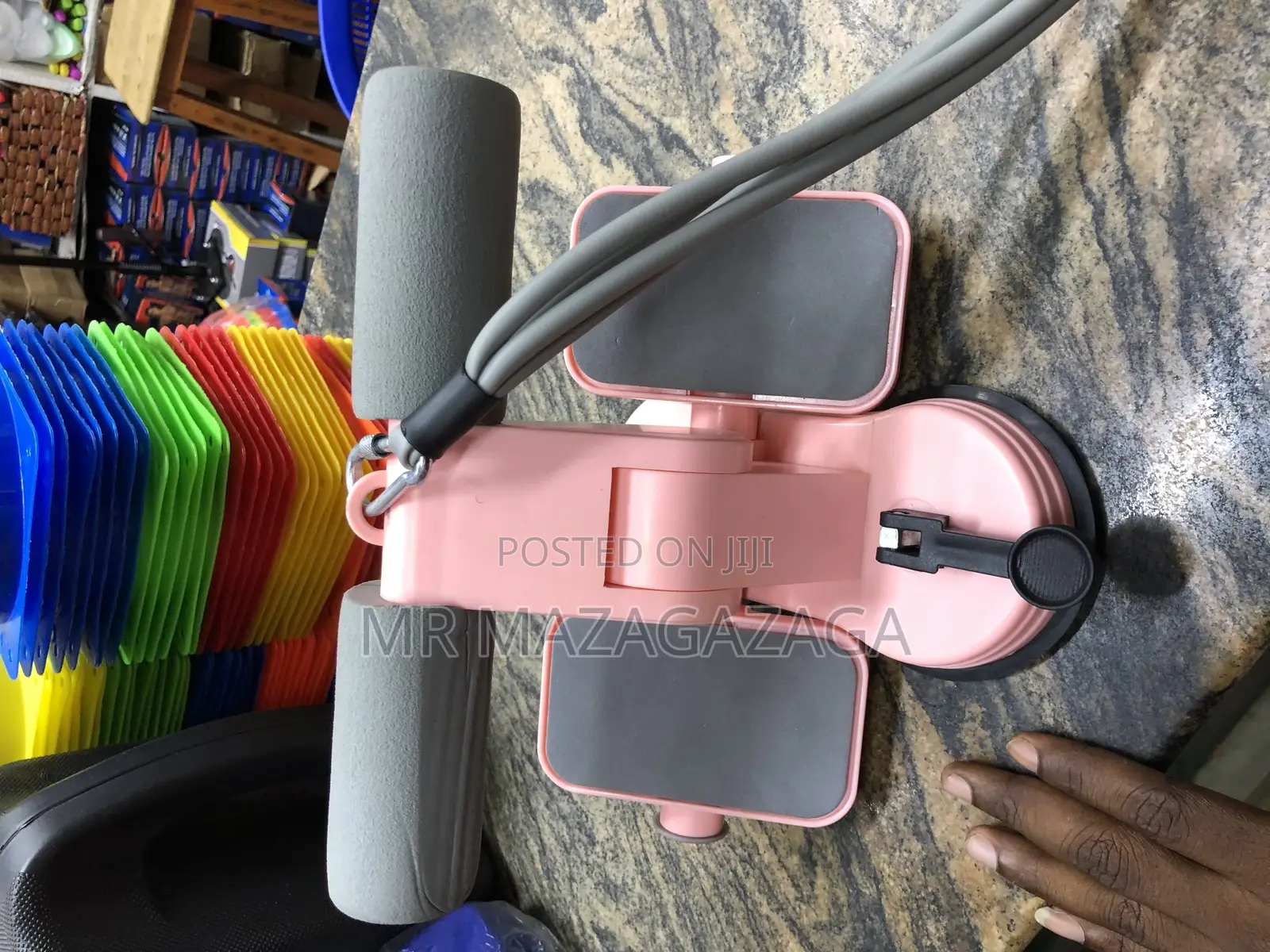 Sit-Up Suction Exerciser