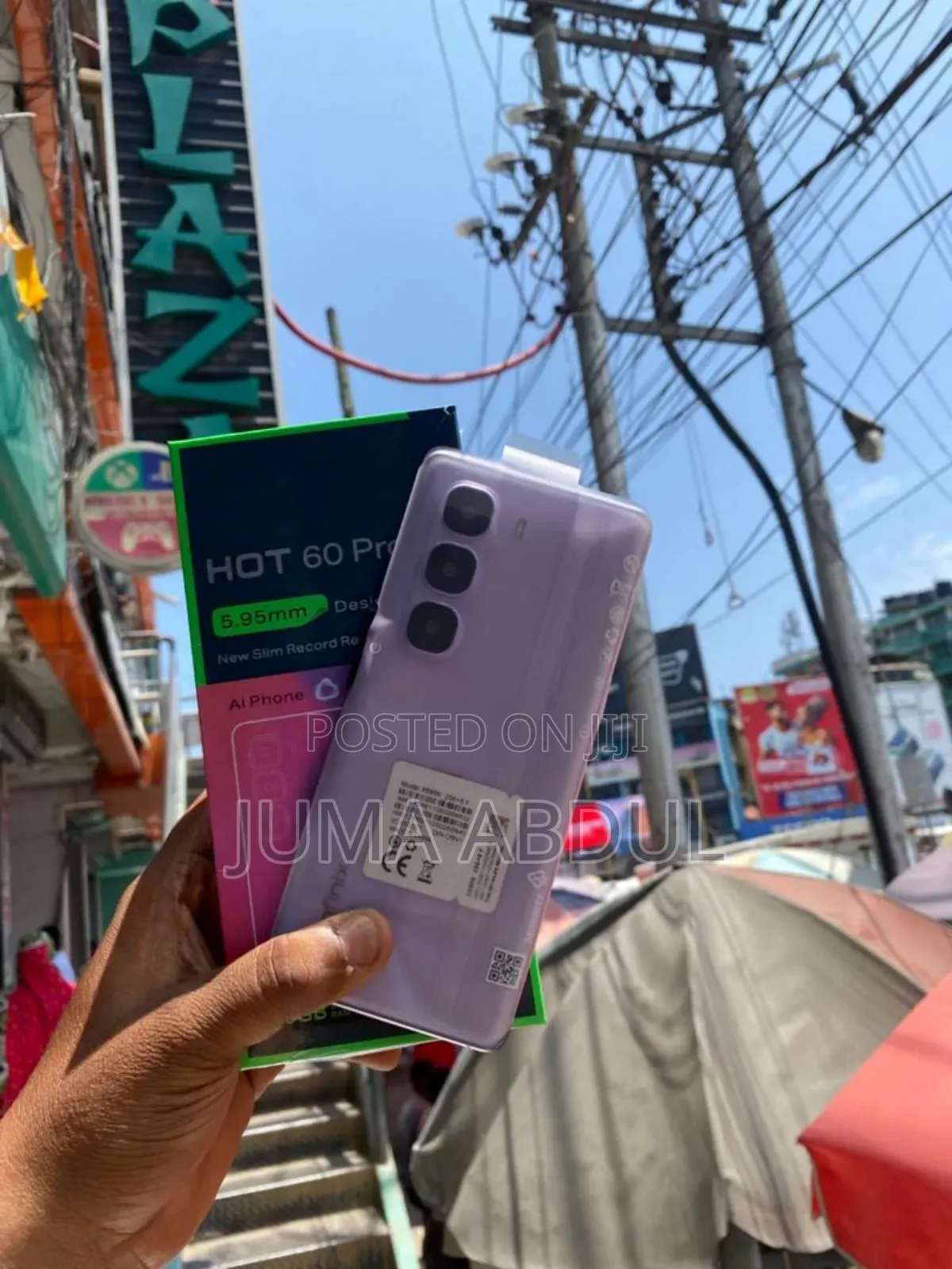 New Infinix Hot 60 Pro+ 128 GB
