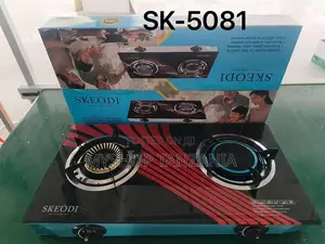 Skeodi Gas Cooker 2 Burners (Nyavu Na Buerner)