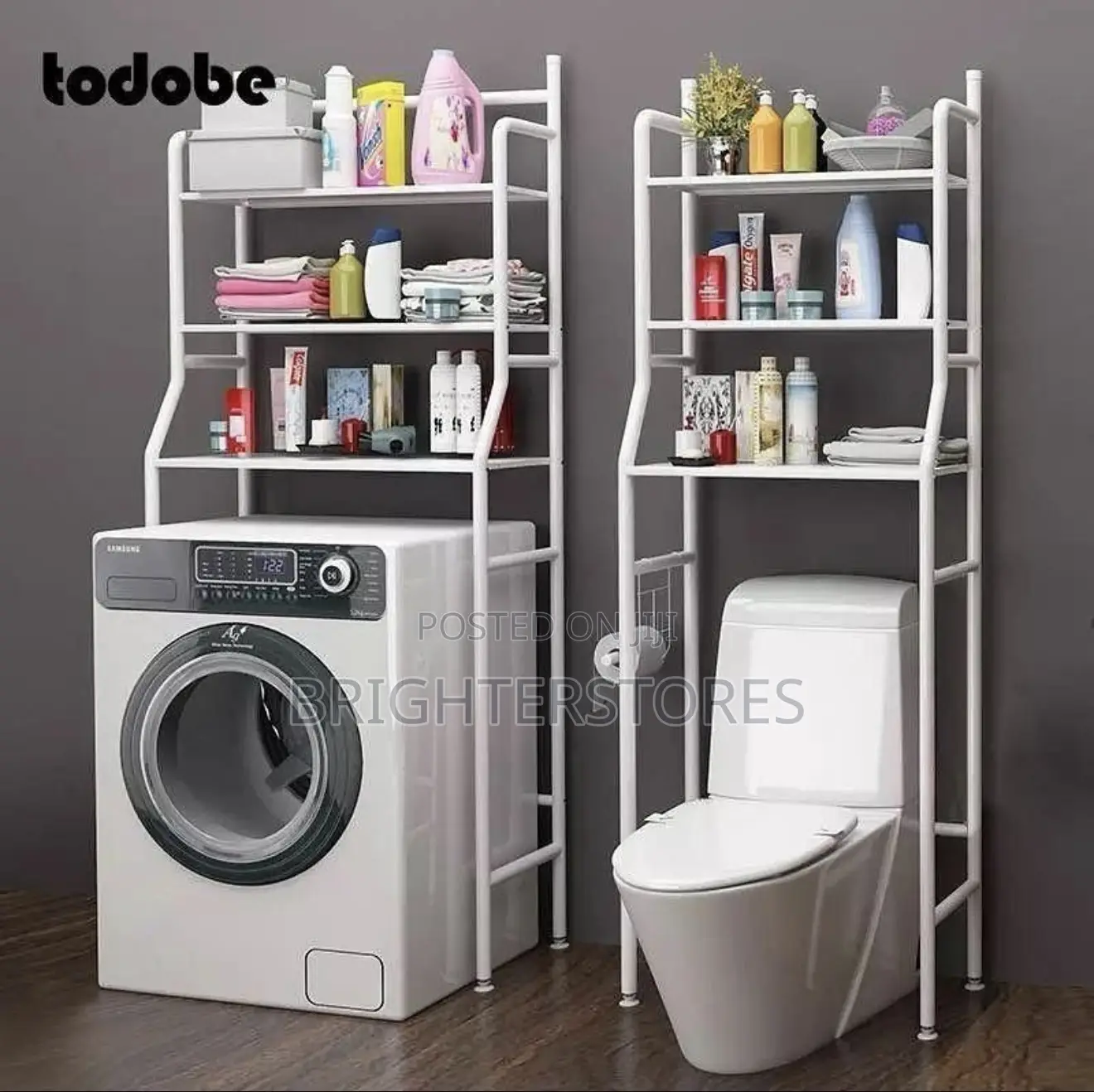 Bathroom Floor Storage Rack Toilet Storage Rack
