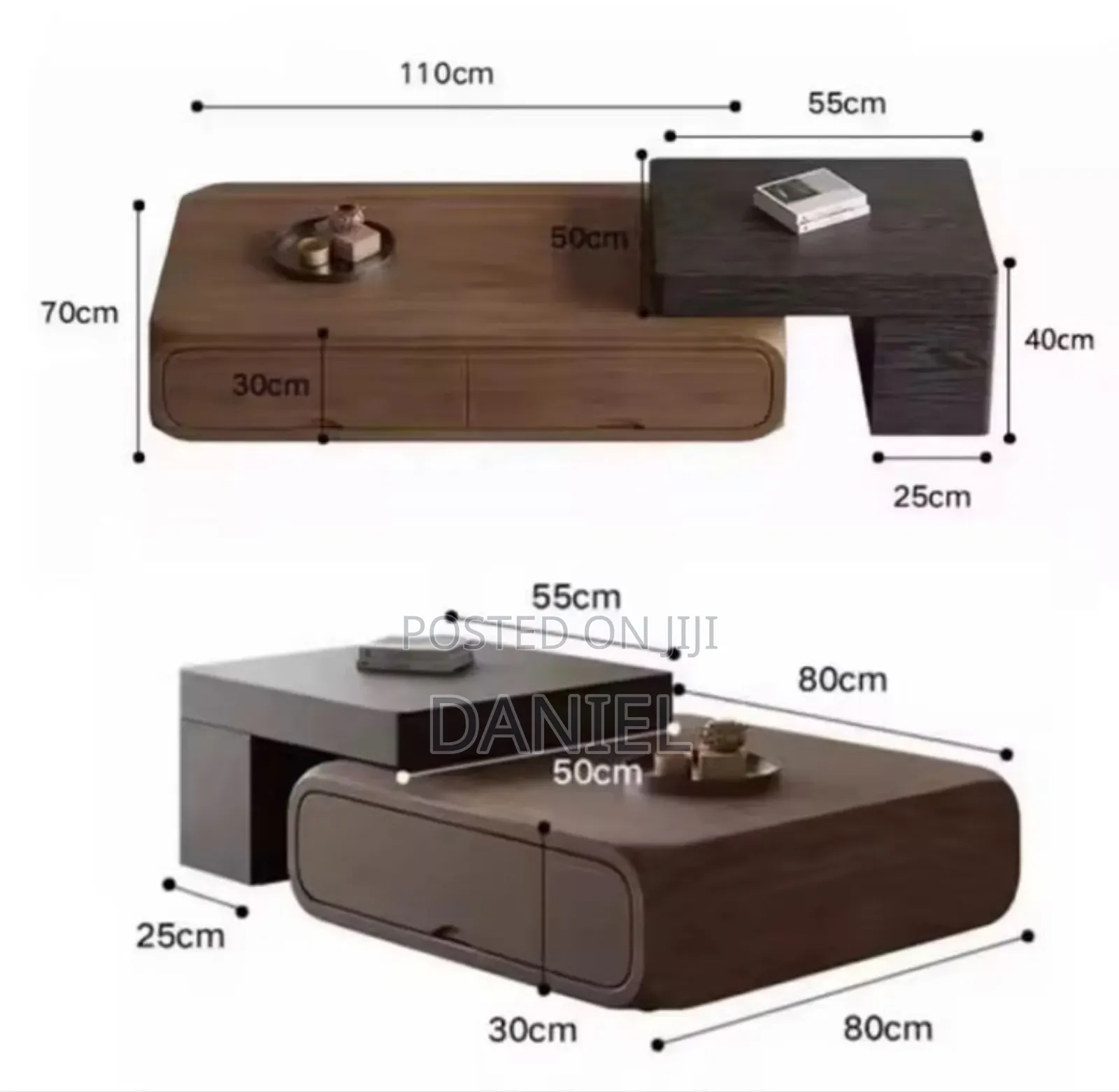 Coffee Table Ya Kisasa Multi Colored
