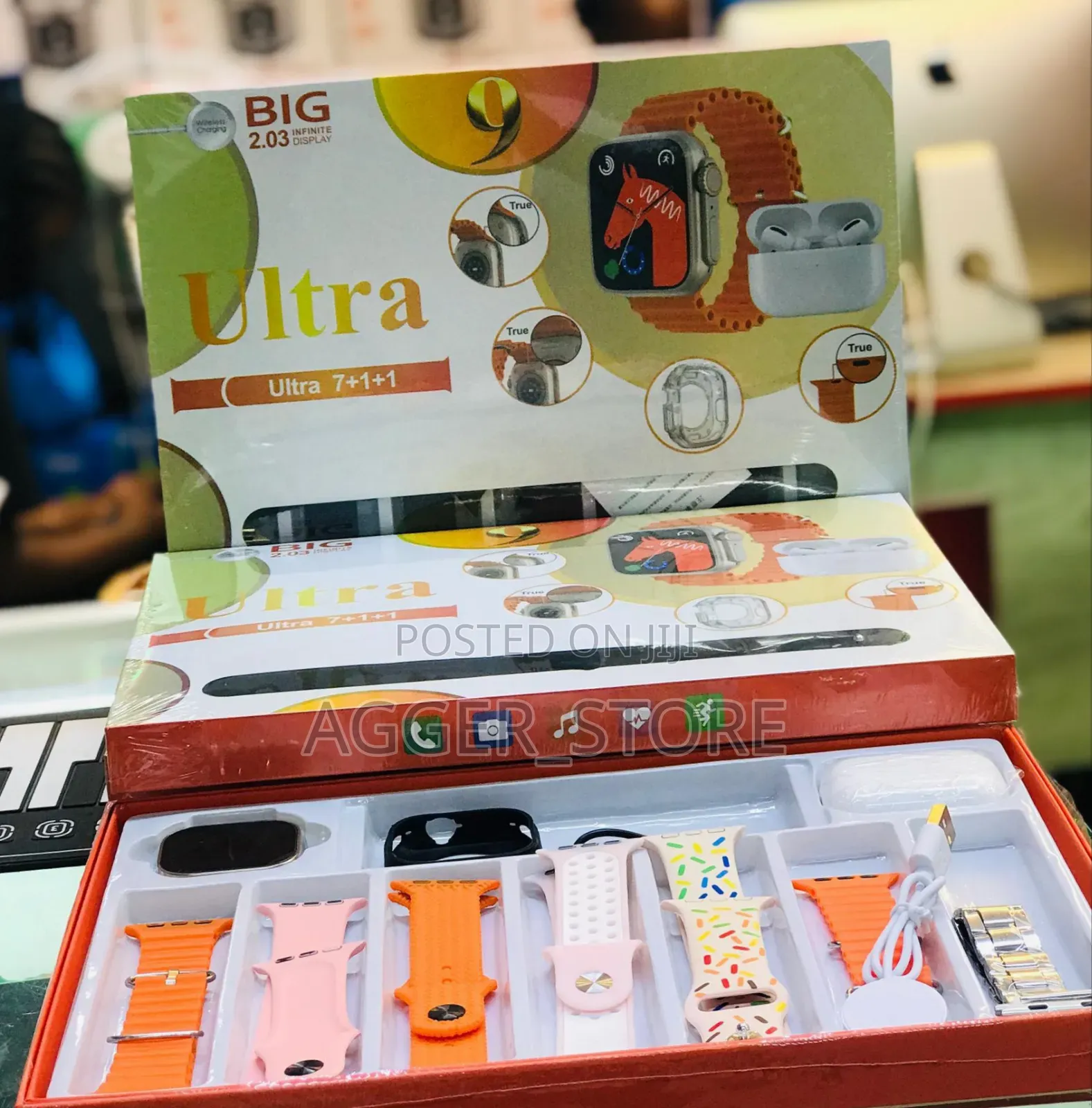 Smart Watch Ultra 9 Mikanda 7