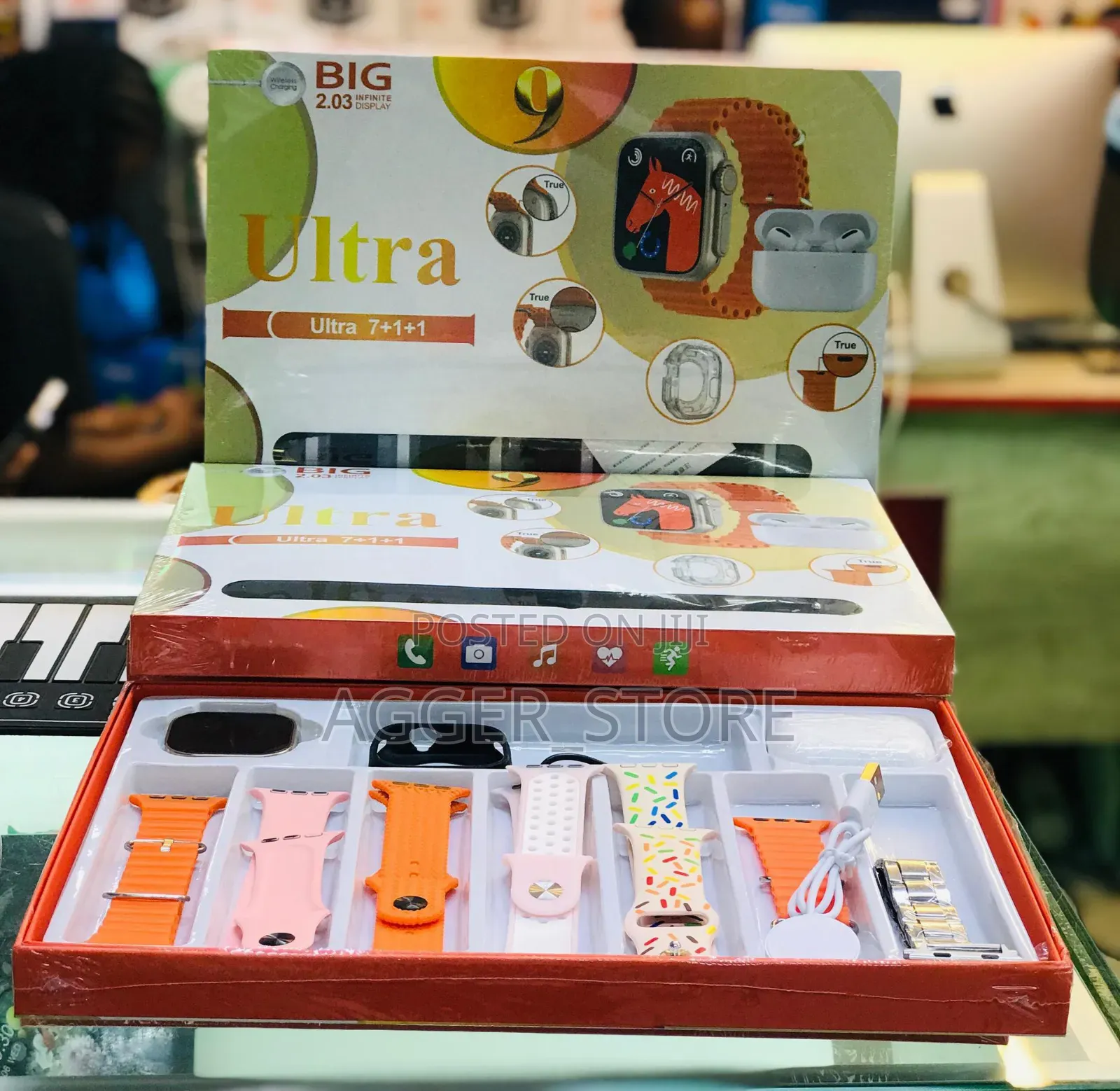 Smart Watch Ultra 9 Mikanda 7