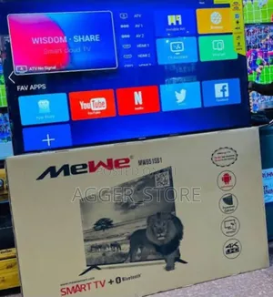 Mewe Tv 55" Frameless Smart Tv