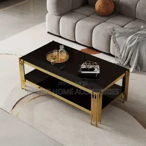 Two-Tier Rectangular Coffee Table (Centerpiece)