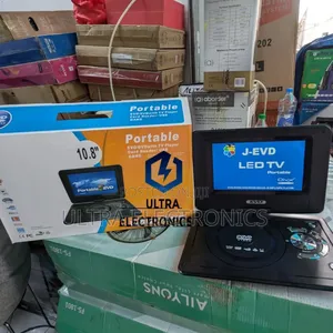 Portable Evd/ DVD Player With Tv Player / Video Cd
Size:- 10.8"