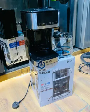 SPJ Coffee Maker CMDW-Bl18l02 Two in One Iced Hot Coffee