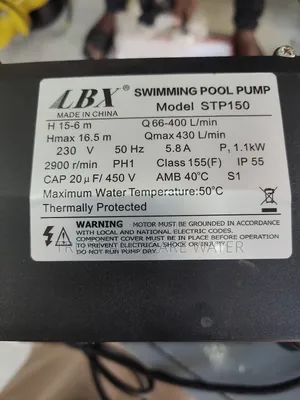 Swimming Pool Pump 1.5hp