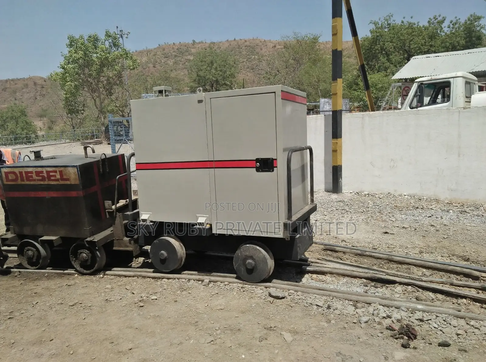 Rail Wagon Diesel Bowser for Underground Mining