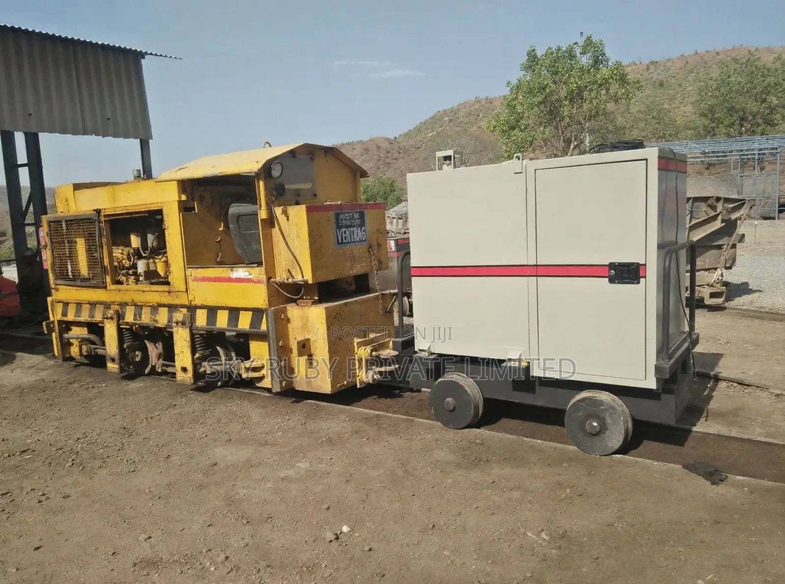 Rail Wagon Diesel Bowser for Underground Mining