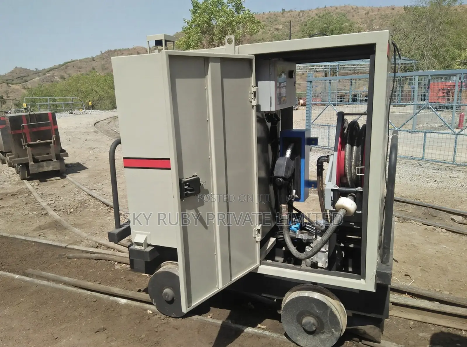 Rail Wagon Diesel Bowser for Underground Mining
