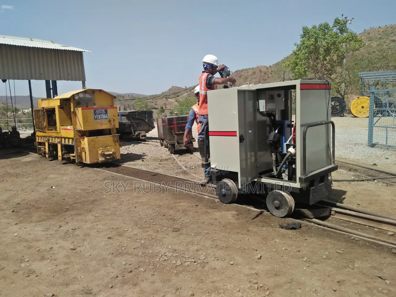 Rail Wagon Diesel Bowser for Underground Mining