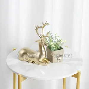 Modern Two-tier Round Side Table