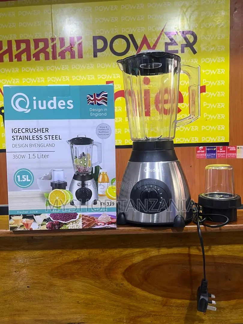 Qiudes Blender Machine Yake Ni Stainless Steel