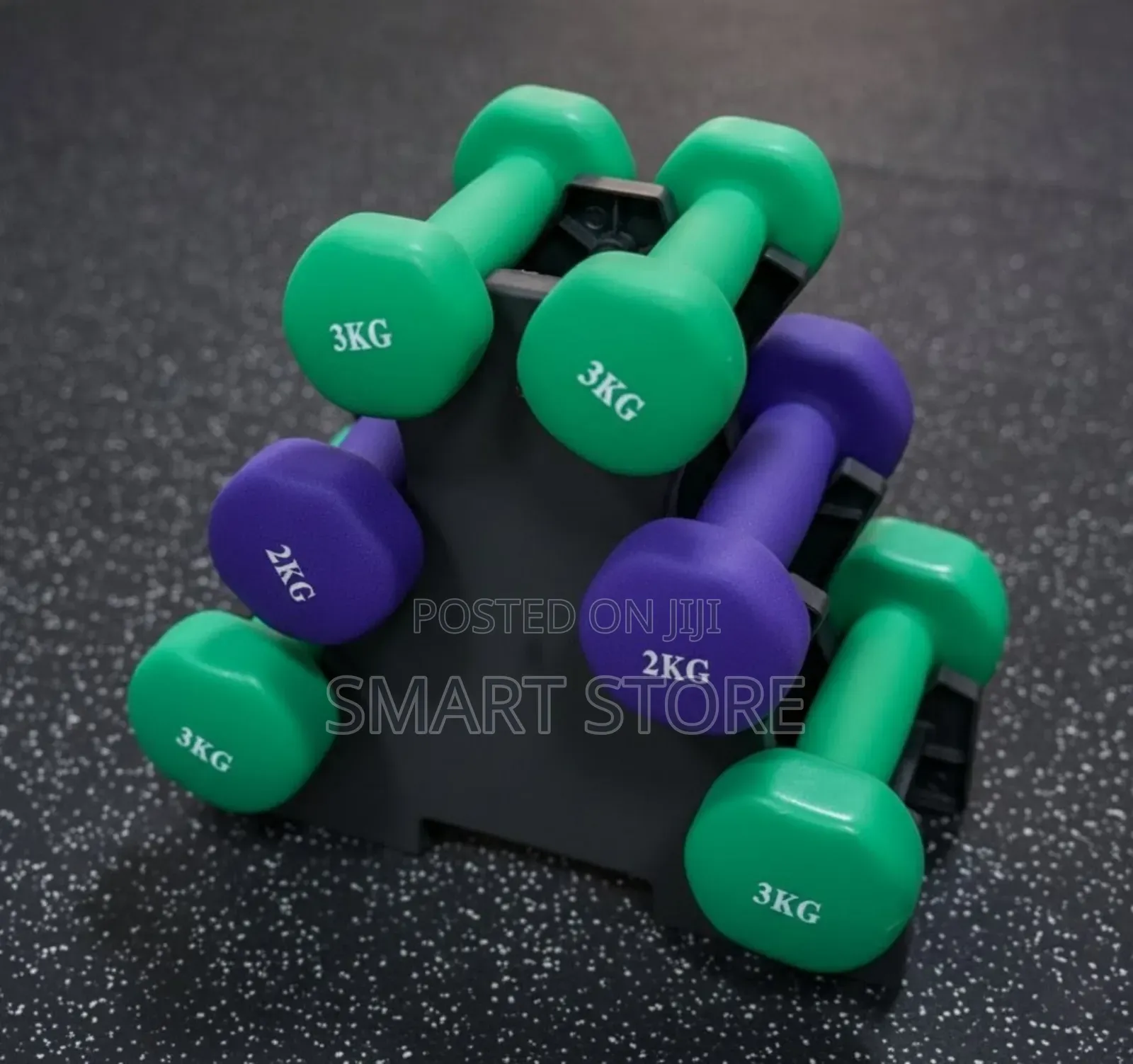 Heavy-Duty Steel Dumbbell Rack