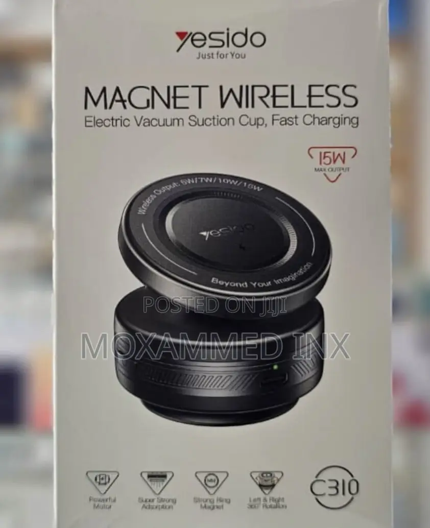 C310 Yesido Magnet 15watts Wireless Charging