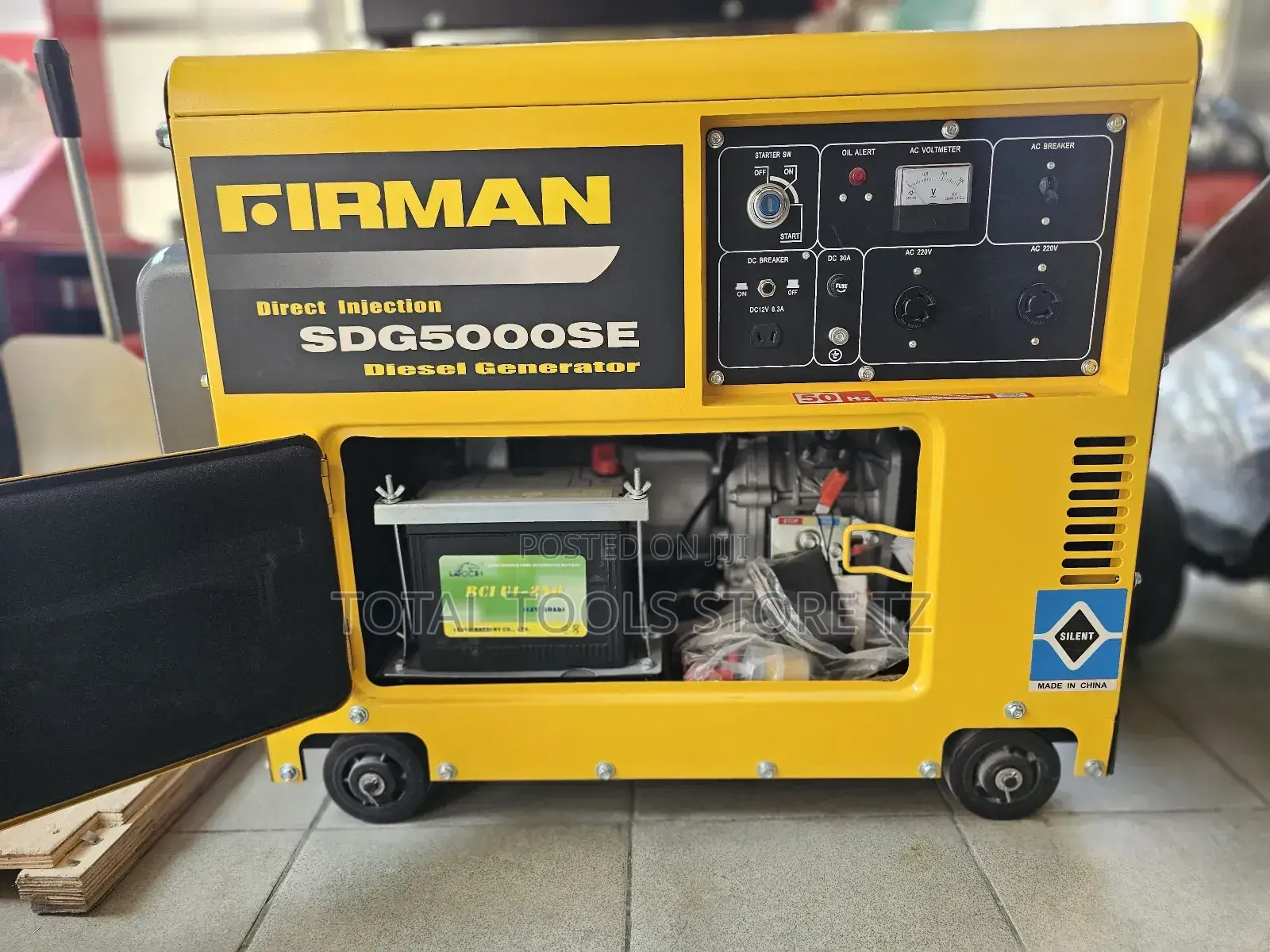 Firman Silent Diesel Generator 5kva