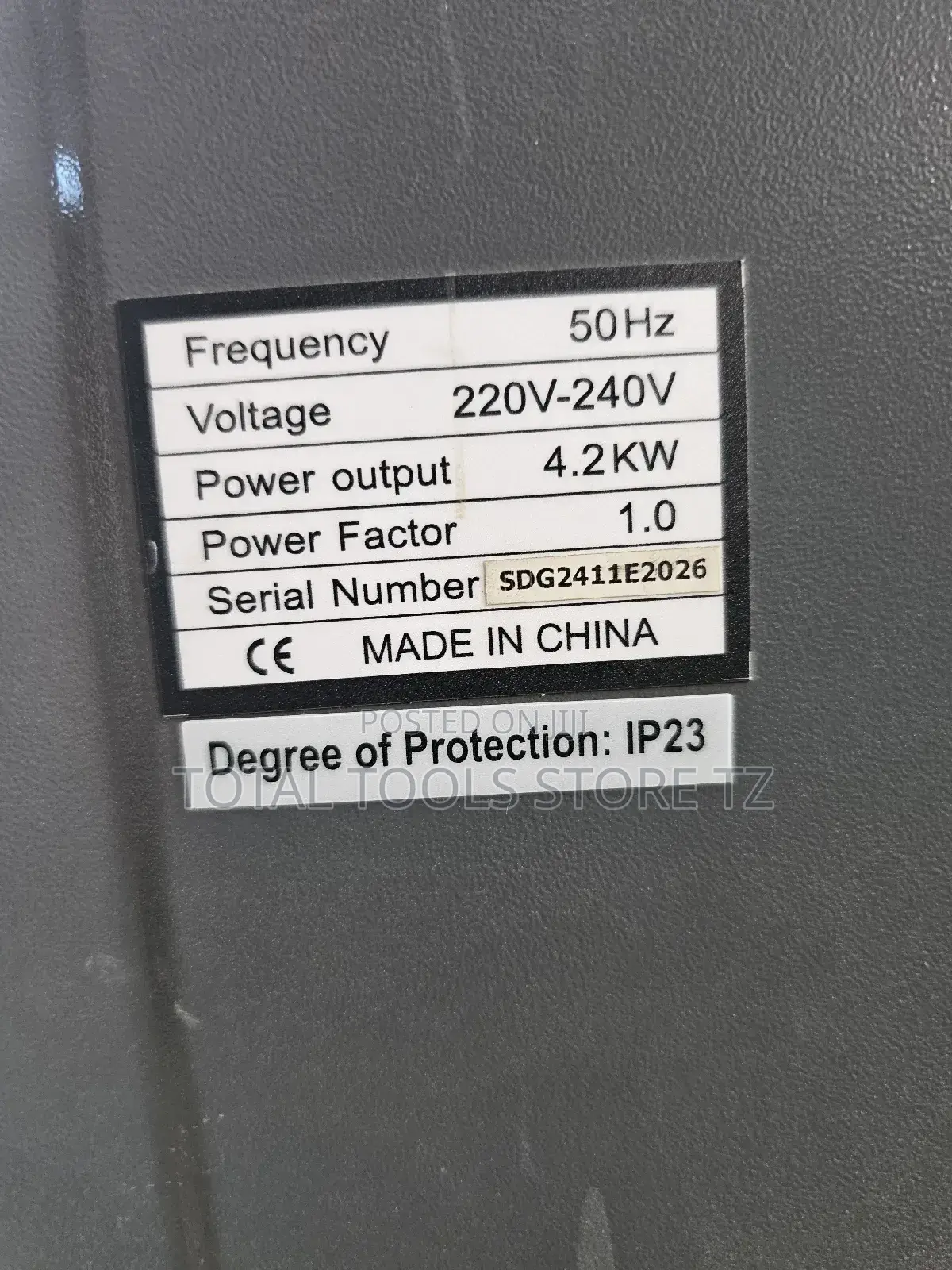 Firman Silent Diesel Generator 5kva