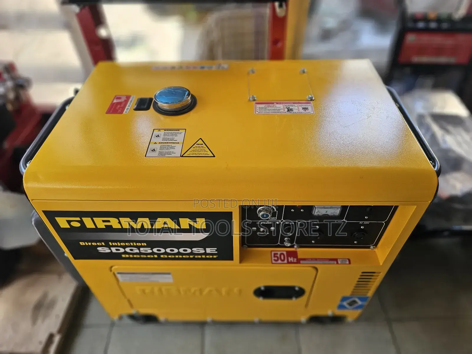 Firman Silent Diesel Generator 5kva
