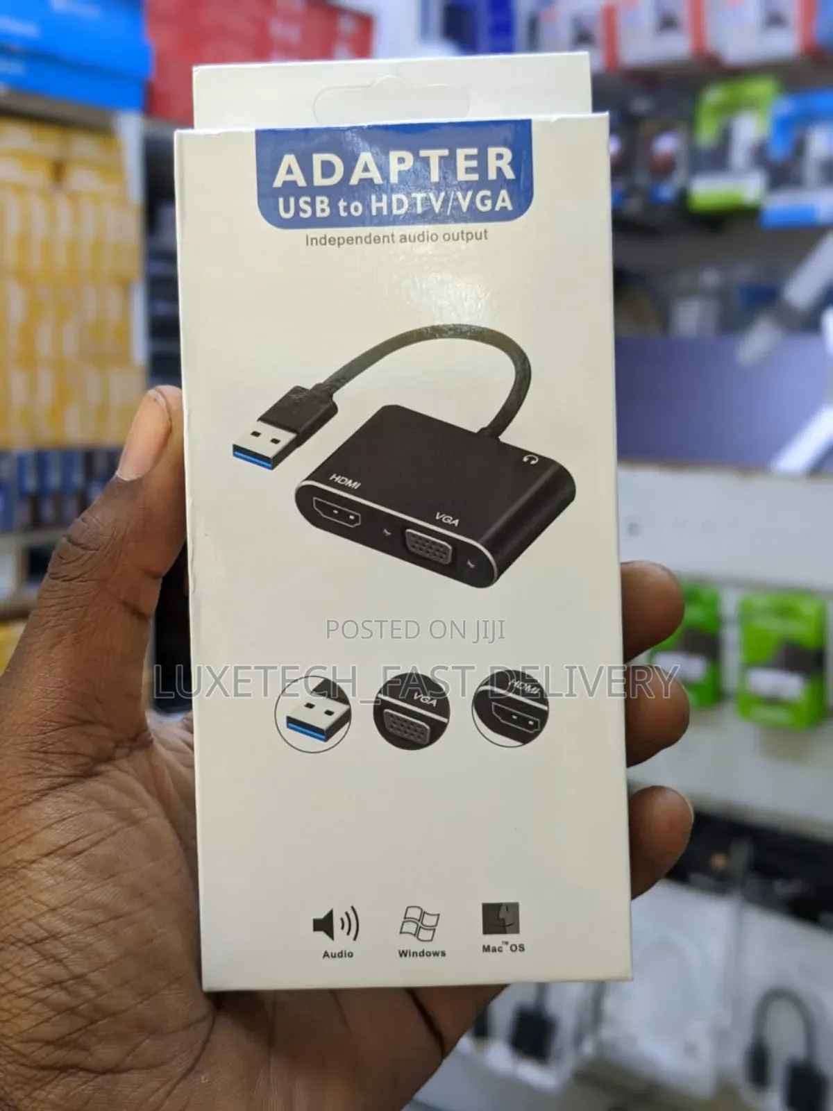 Usb to HDTV/Vga Adapter