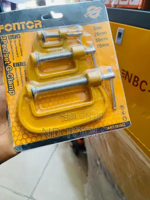 3 PCS G Clamp Set