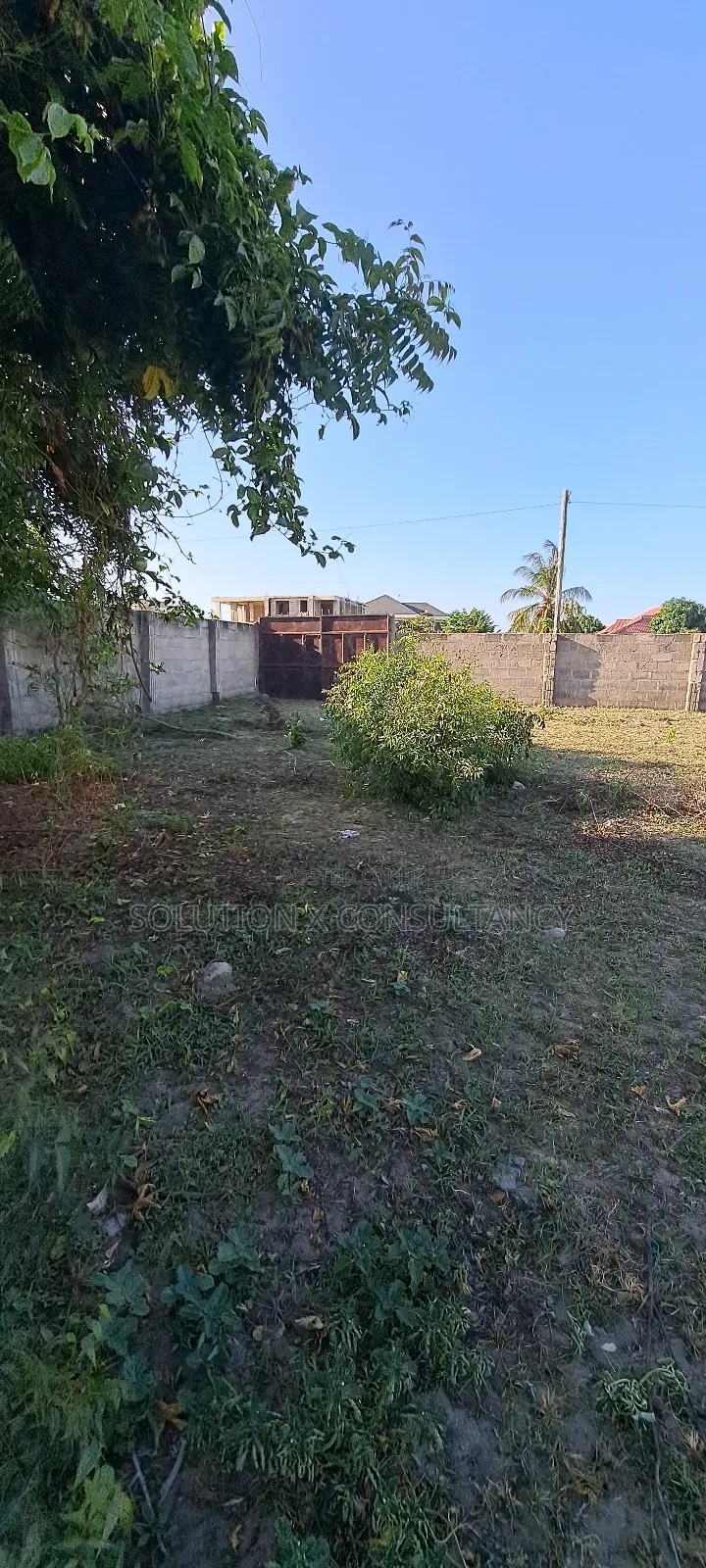 Kiwanja Ndani Ya Fence Bunju Beach Moga