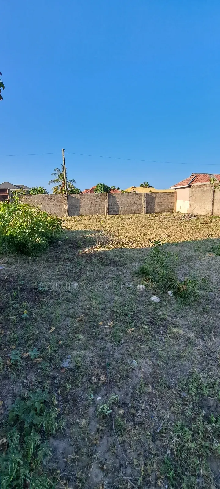 Kiwanja Ndani Ya Fence Bunju Beach Moga