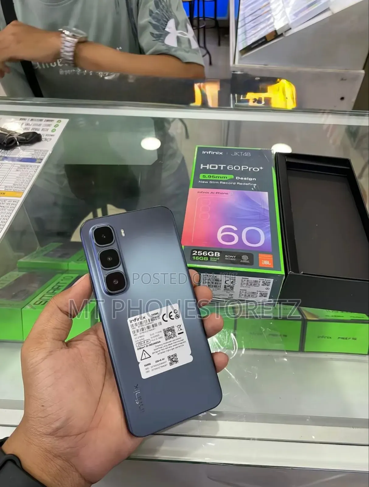 New Infinix Hot 60 Pro+ 128 GB