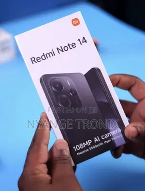 New Xiaomi Redmi Note 14 128 GB Black