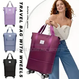 Hong Fu Expandable and Foldable Travel Duffel Bag