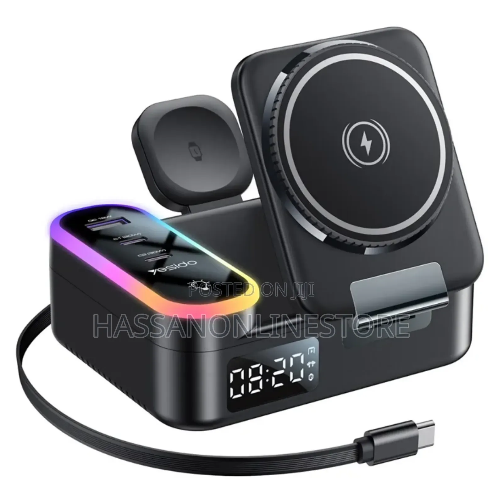 Yesido Ds38 8-in-1 Wireless Charger