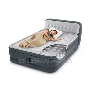 Airbed/Air Mattress 5x6 With Raised Headboard
